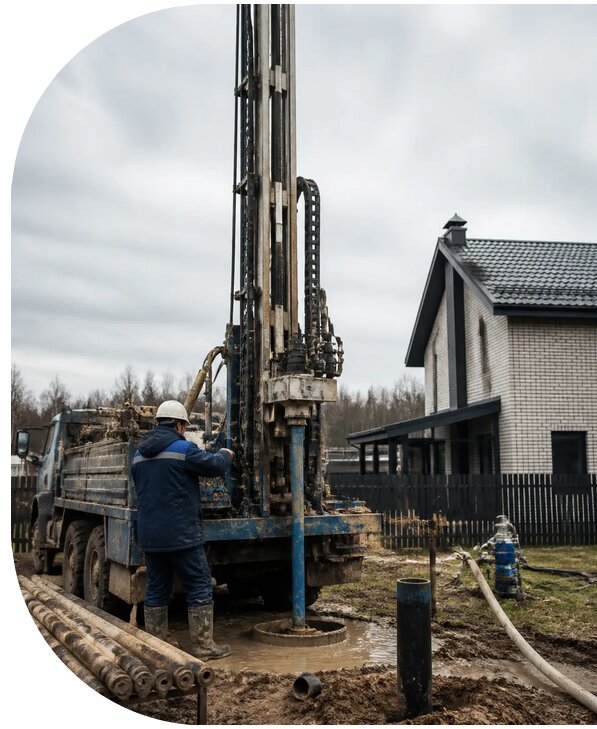 Бурение скважин на воду под ключ в Кыштыме от 124632 р. | АПаруса-Кшт
